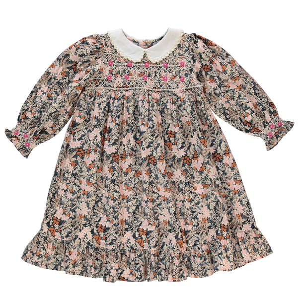 Bebe Organic Elora Special Dress Fall Blooms