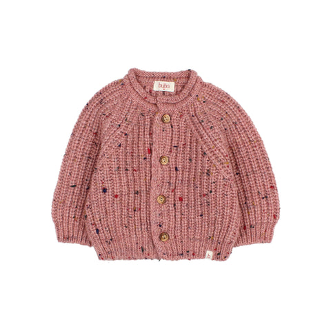 Buho BB Botonato Cardigan Peony