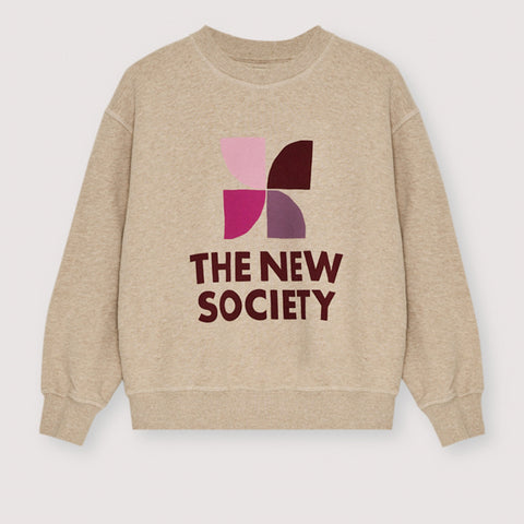 The New Society TNS Logo Sweatshirt Moonlight Vigore