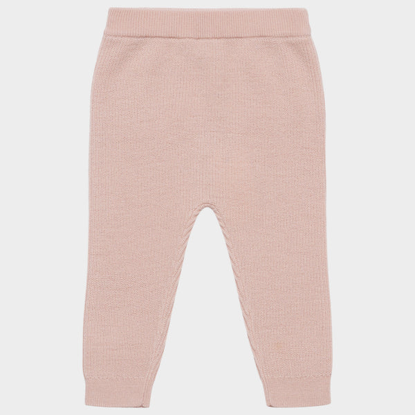 FUB Baby Rib Pants Pale Rose