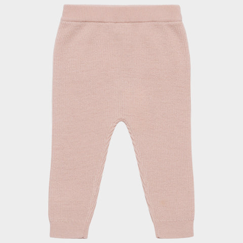 FUB Baby Rib Pants Pale Rose