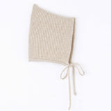 Popelin Sand Knitted Bonnet