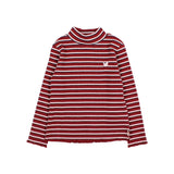 Buho Fancy Stripes T-Shirt Pomegranate