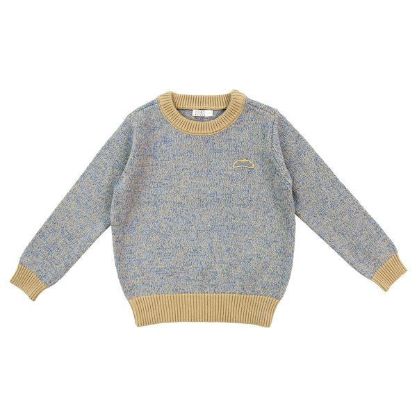 Coco Blanc Speckled Crew Sweater