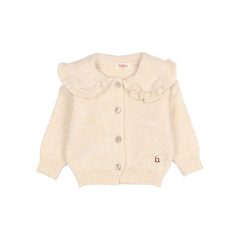 Buho BB Girly Cardigan Ecru