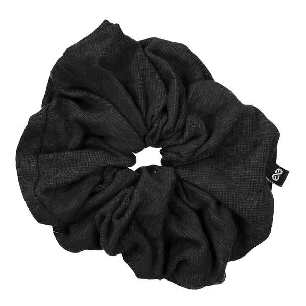 Knot Hairbands Jersey Scrunchie // Black