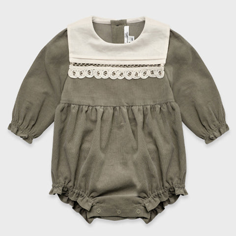 Louisiella Baby Agriche Corduroy Romper