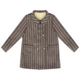 Coco Blanc Double Breasted Coat Mocha