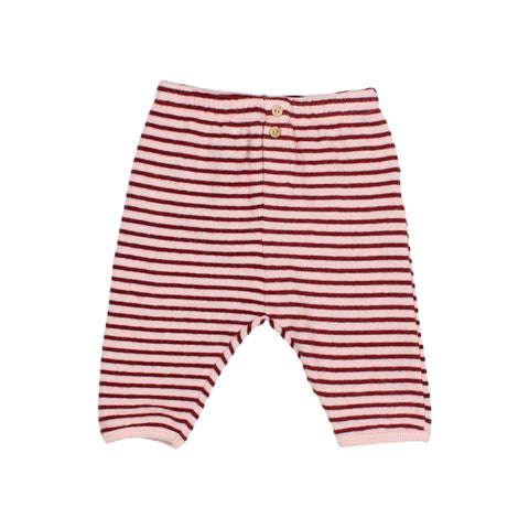Buho BB Soft Stripes Pants Pomegranate