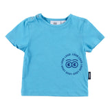 Loud Apparel Friends T-Shirt Regular Fit Cyan Blue/Blue Print