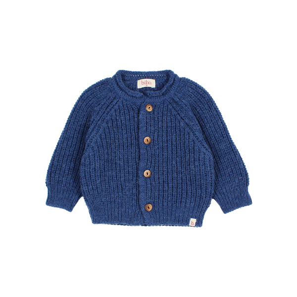 Buho BB Soft Knit Cardigan Marine