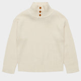 FUB Buttom Up Sweater Ecru