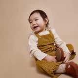 Buho BB Warm Rib Bodysuit Rose