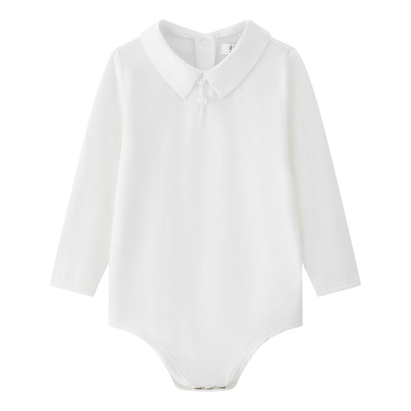 Coco Blanc Peter Pan Onesie White