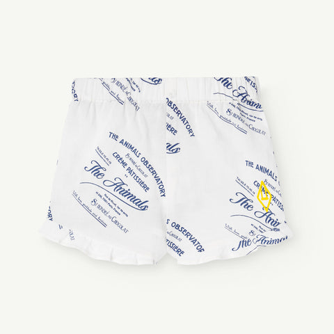 The Animals Observatory Dove Baby Pant White