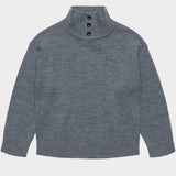 FUB Buttom Up Sweater Steel