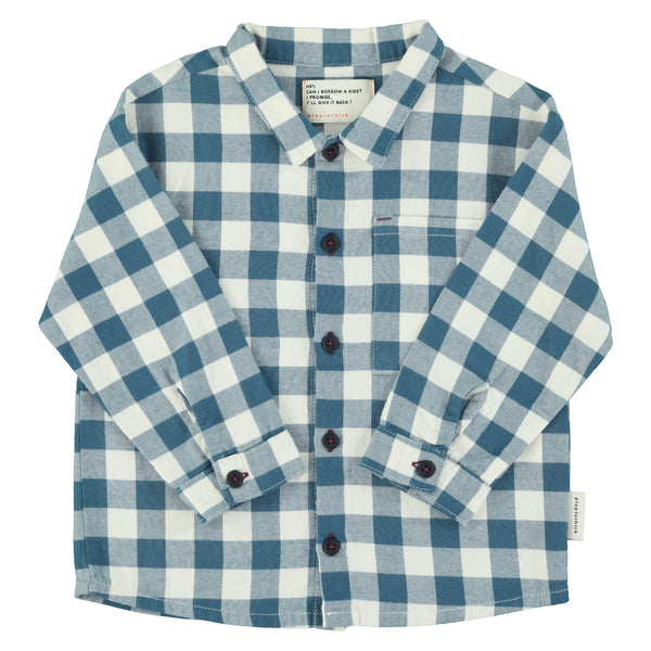 Piupiuchick Shirt Blue & White Checkered