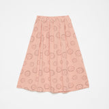 Weekend House Kids Flowers All Over Long Skirt Pink