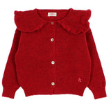 Buho Girly Cardigan Cherry