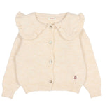 Buho Girly Cardigan Ecru