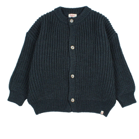 Buho soft knit cardigan whale