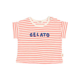 Buho BB Stripes T-Shirt Coral