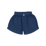 Buho BB Linen Shorts Navy