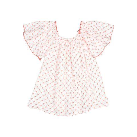 Buho Bali Dress Coral