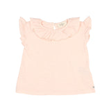 Buho BB Frill Collar T-Shirt Light Pink