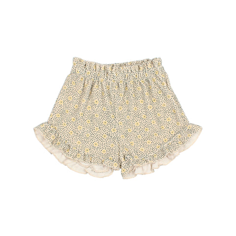 Buho Flower Dots Shorts Sand