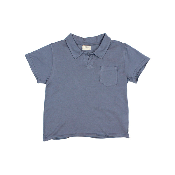 Buho Polo T-Shirt Blue Stone