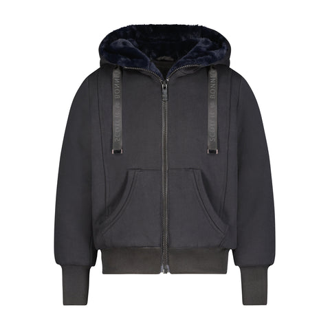 Tocoto Vintage Vichy Check Skirt With Pockets Navy