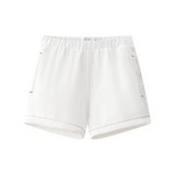Coco Blanc Denim Shorts White