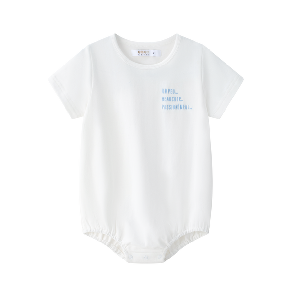 Coco Blanc Onesie Tee White