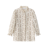 Coco Blanc Floral Blouse
