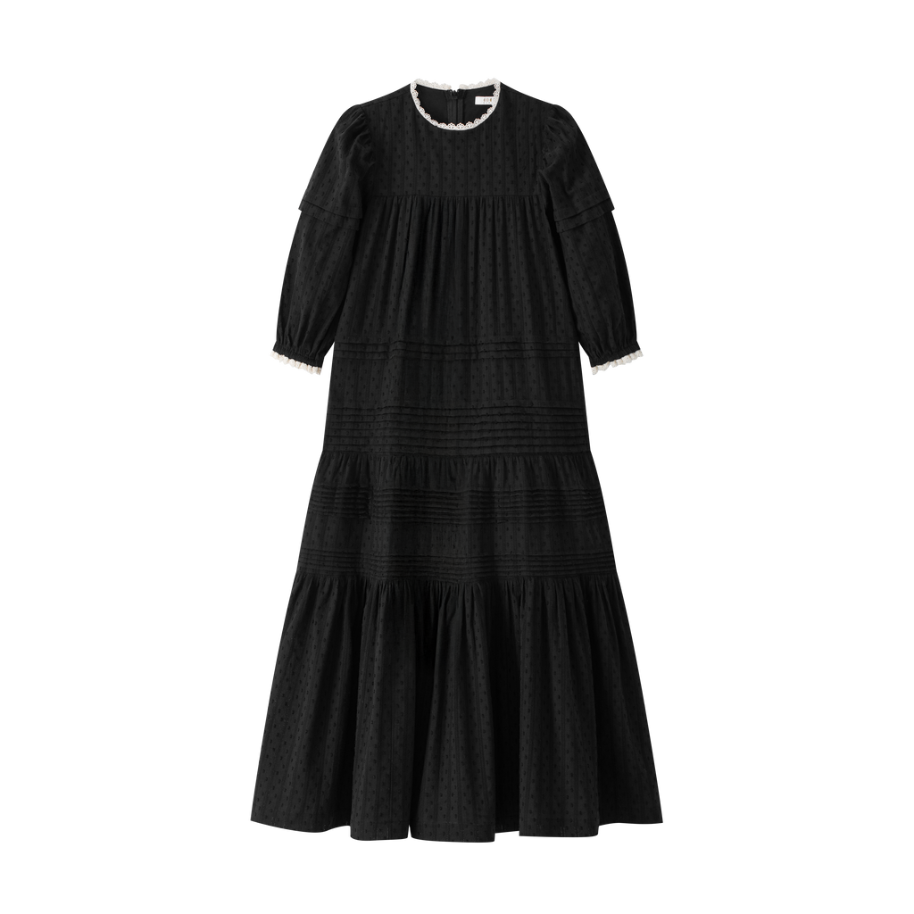 Coco Blanc Black Maxi Dress