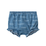 Coco Blanc Blue Denim Printed Bloomers