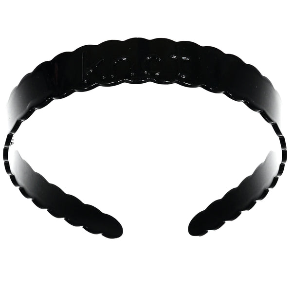 Knot Hairbands Acrylic Headband // Black