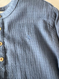 Buho Kurta Shirt Navy