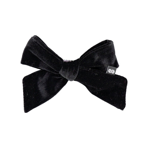 Knot Hairbands fern velvet bow clip blackbird