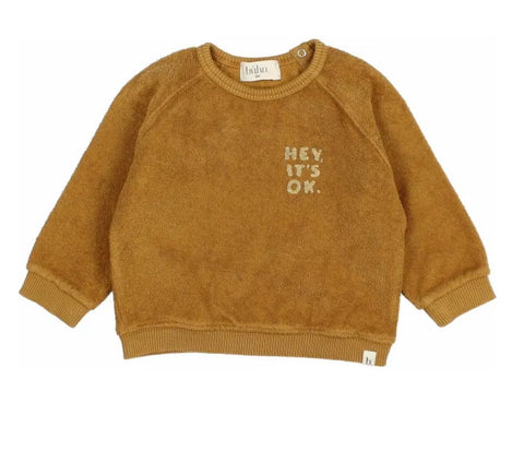 Buho BB Terry Sweatshirt Ocre