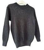 NUPKEET BLACK KNIT SWEATER