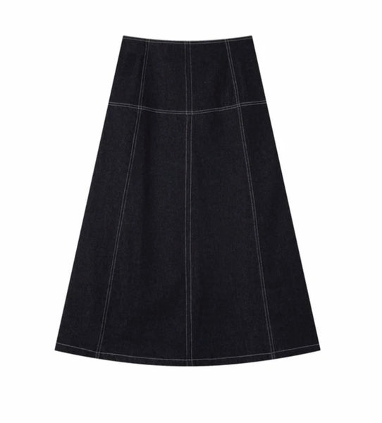 Coco Blanc Chino Skirt Denim