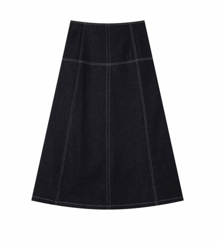 Coco Blanc Chino Skirt Denim