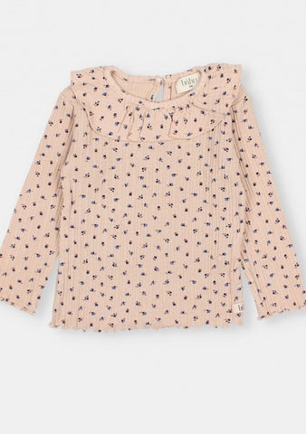 Buho BB Fall Rib T-Shirt Rose