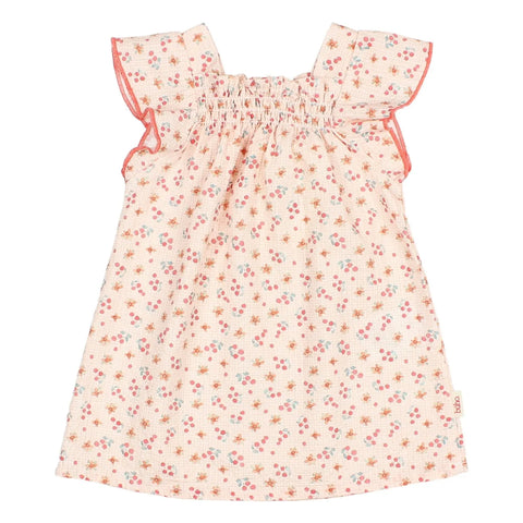 Buho BB Picnic Dress Coral