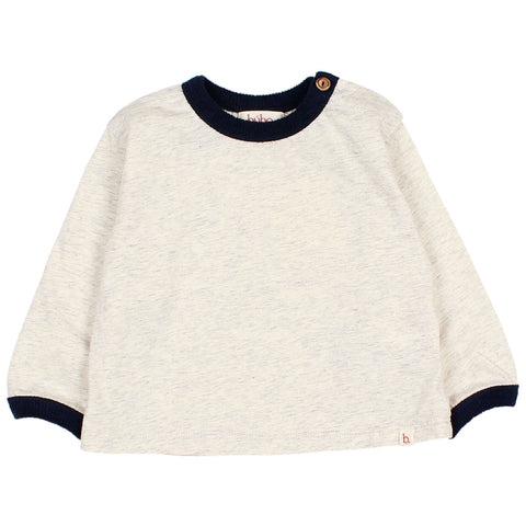 Buho Melange T-Shirt Navy