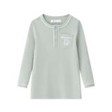 Coco Blanc Sage Green Henley PJ