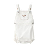 Coco Blanc White Denim Romper