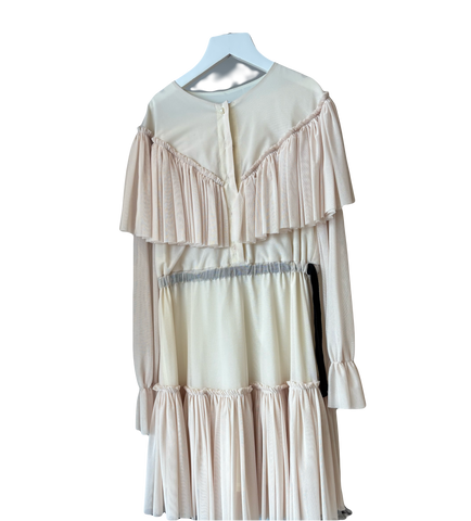 Unlabel Art Vanilla Net Dress